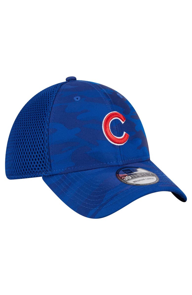 New Era Men's New Era Royal Chicago Cubs Subtle Camo 39THIRTY Flex Hat, Alternate, color, Royal