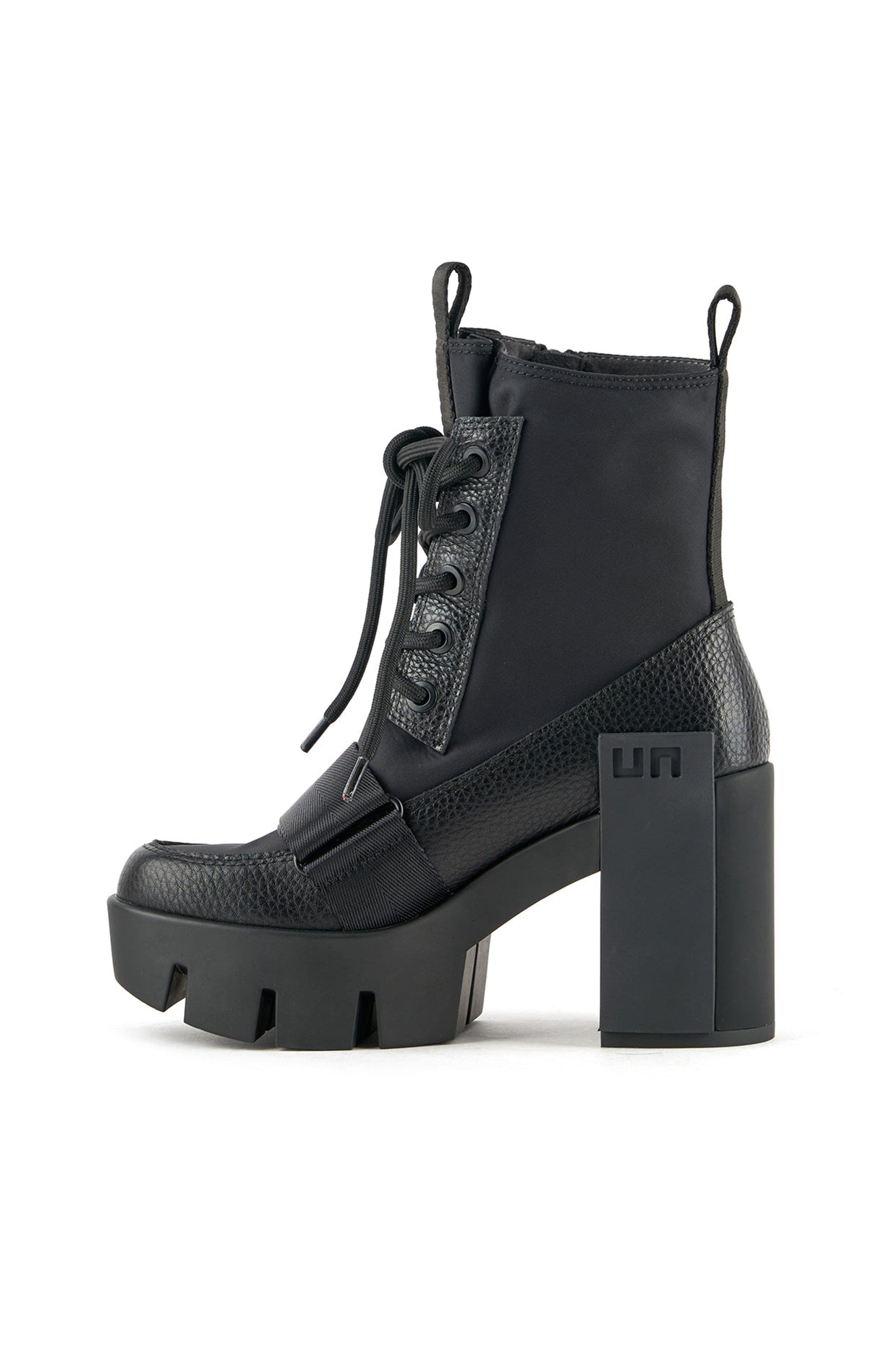 United Nude Grip Combat Mid Boot, Alternate, color, Black