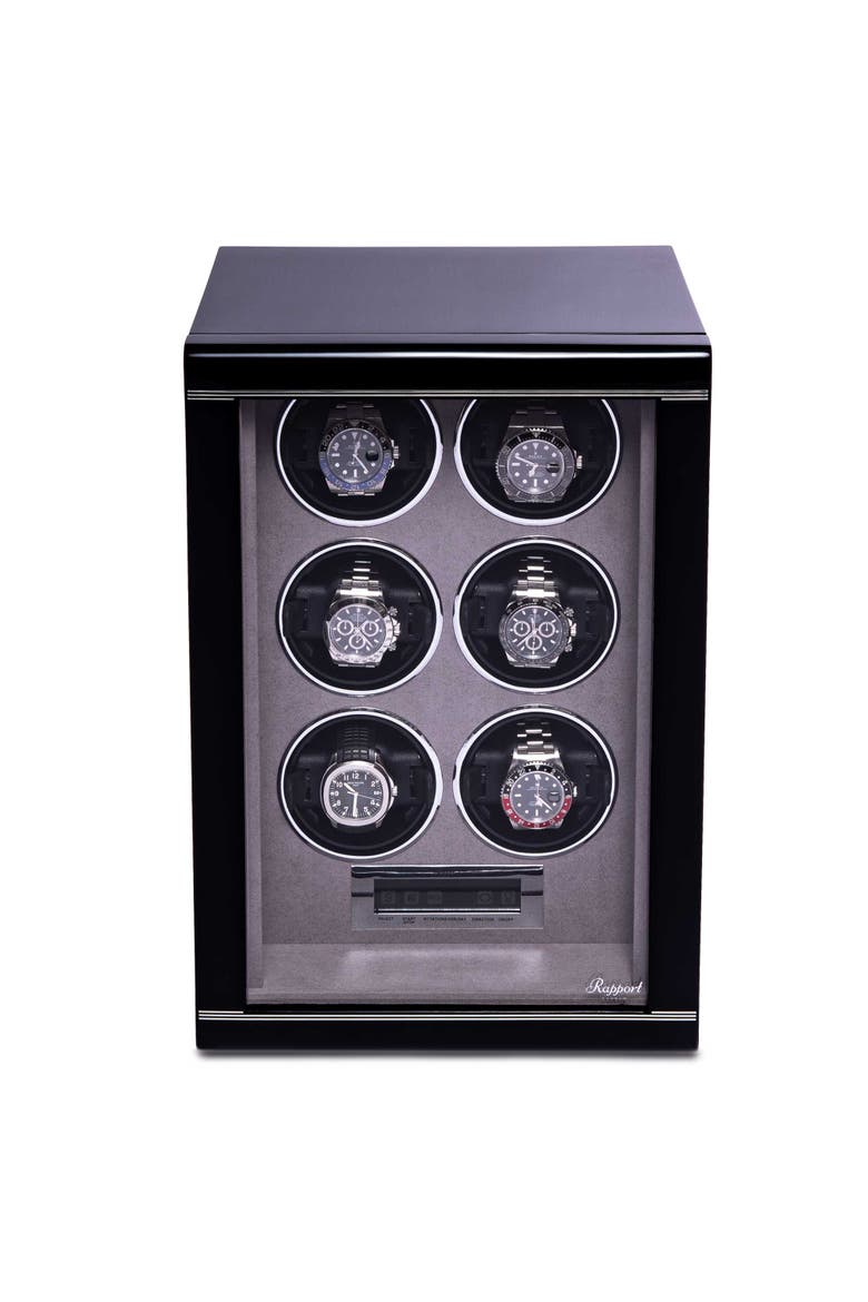 FORMULA SIX WATCH WINDER, Main, color, Black