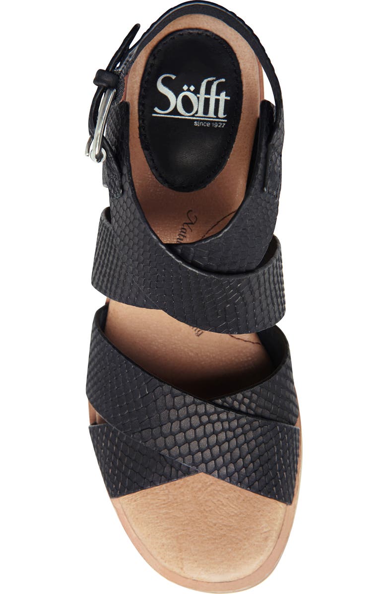 Söfft Pesha Ankle Strap Sandal, Alternate, color,