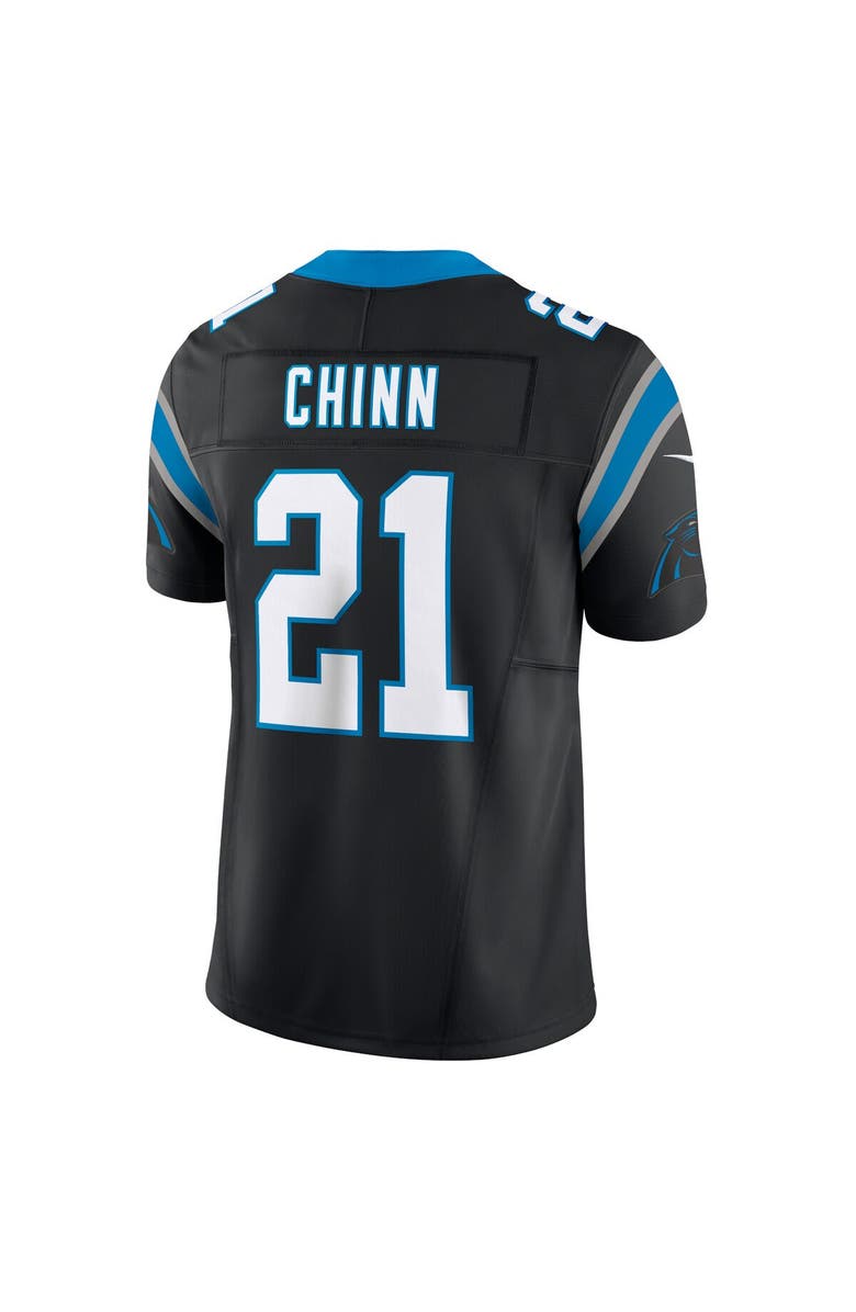 Nike Men's Nike Jeremy Chinn Black Carolina Panthers Vapor F.U.S.E. Limited Jersey, Alternate, color,