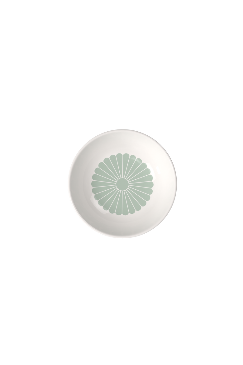 Fleur Cassis Small individual Bowl, Alternate, color, Green
