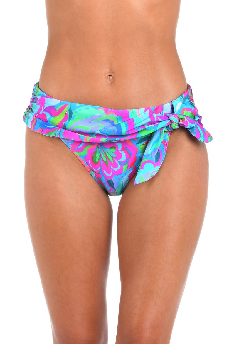 Swirltopia Sash Hipster Bikini Bottoms, Main, color, MULTI