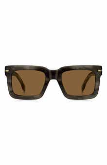 BOSS 51mm Square Sunglasses