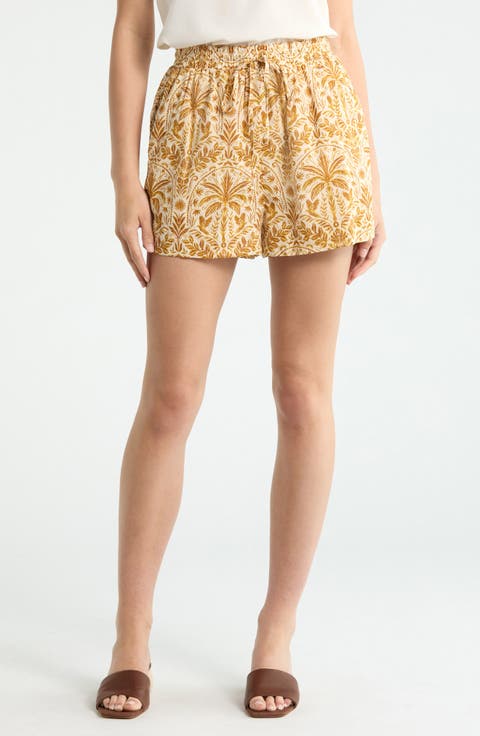 Calina Tropical Herta High Waist Shorts