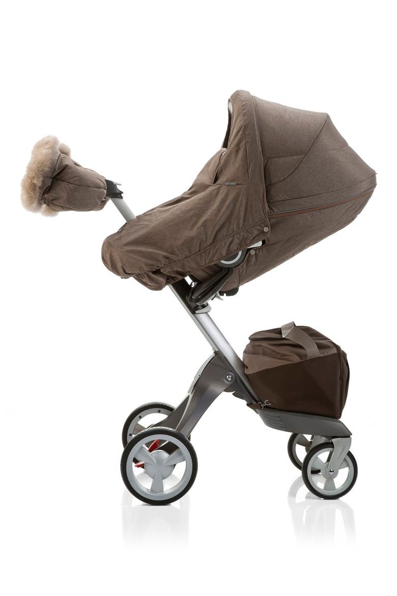 Stroller Winter Kit, Alternate, color, NOUGAT MELANGE