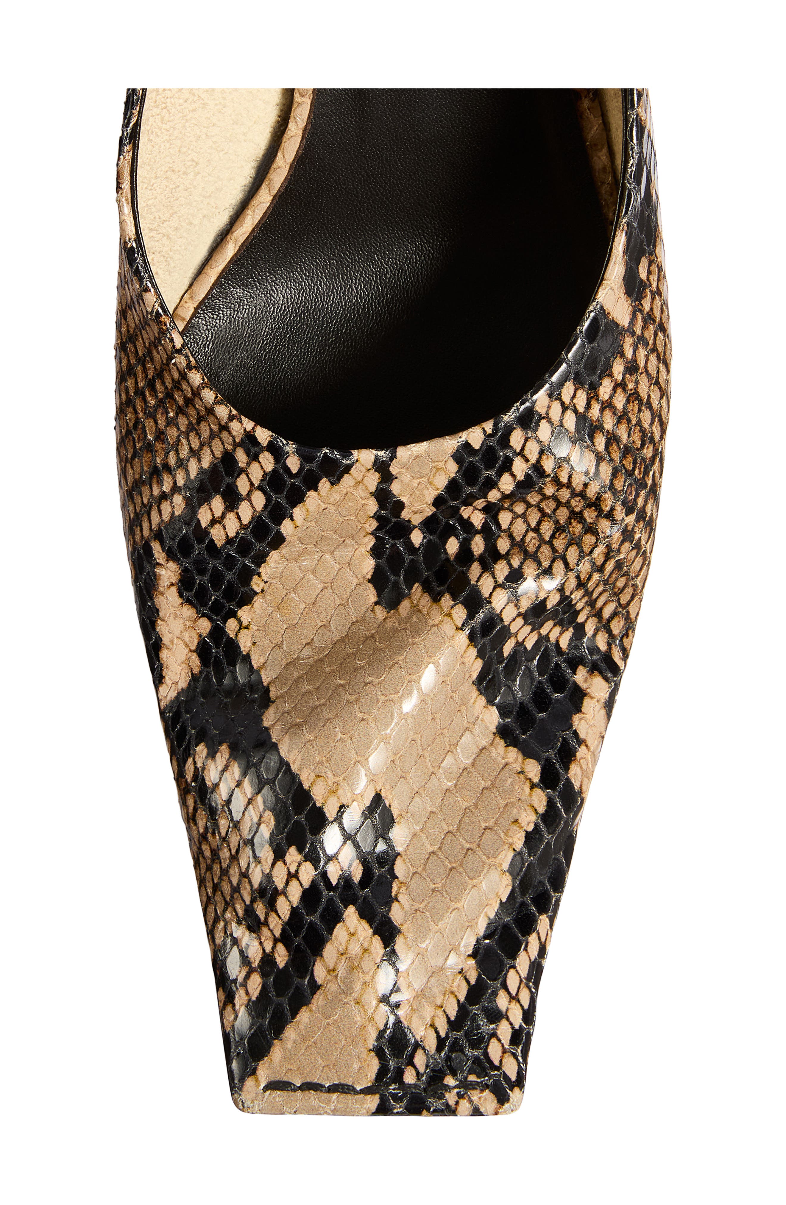 Marlene Foldable Square Toe Pump, Alternate, color, TAUPE