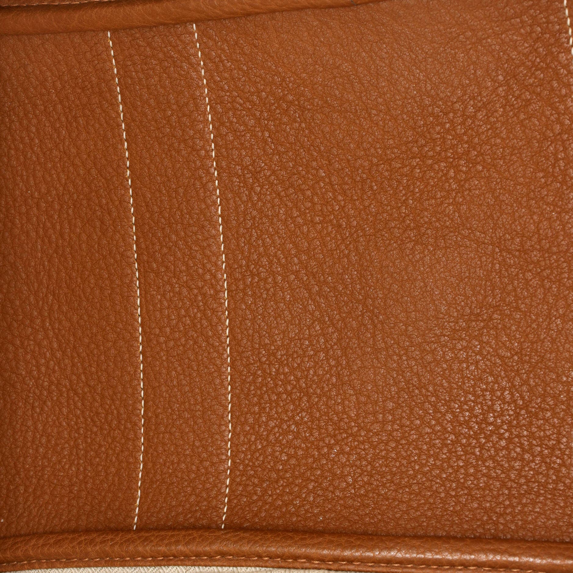 Pre-Owned Hermes Garden Party Tote Leather 36, Alternate, color, Gold