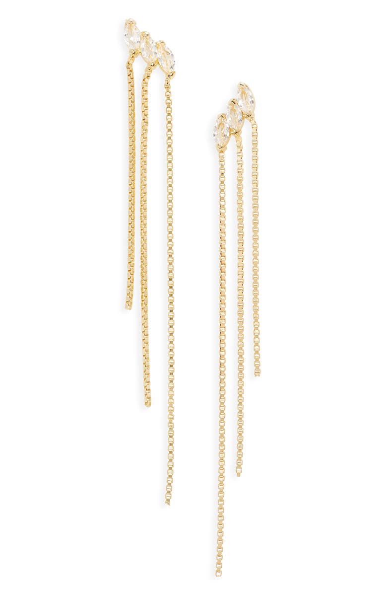 Jennifer Zeuner Torre Linear Earrings, Main, color,