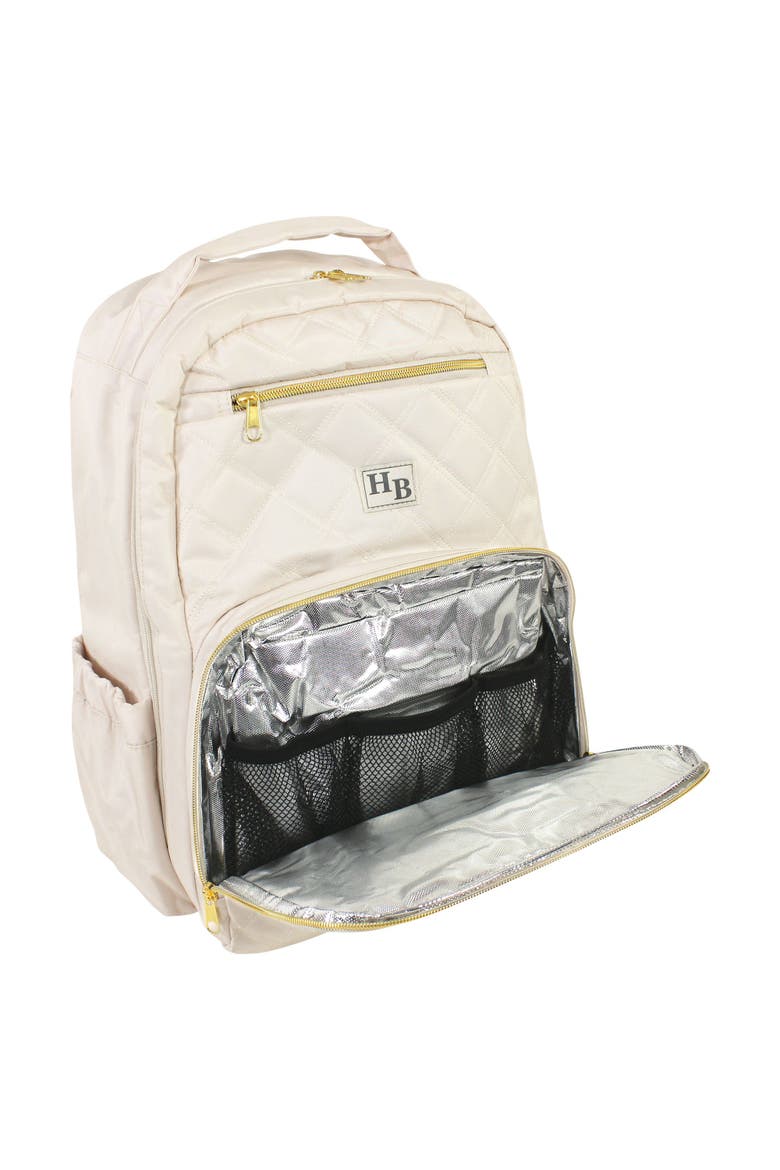 Premium Diaper Bag Backpack And Changing Pad (baby), Alternate, color, Beige