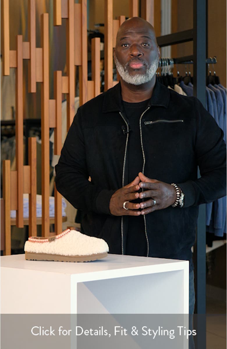 Tasman Maxi Curly Genuine Shearling Slipper, sales video thumbnail