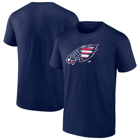 Men's Fanatics  Navy Philadelphia Eagles Big & Tall Americana T-Shirt