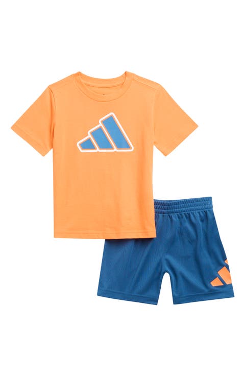 Kids' Logo T-Shirt & Woven Shorts Set (Little Kid)