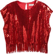 ICHI Ihmollia Sequin Top