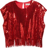 ICHI Ihmollia Sequin Top