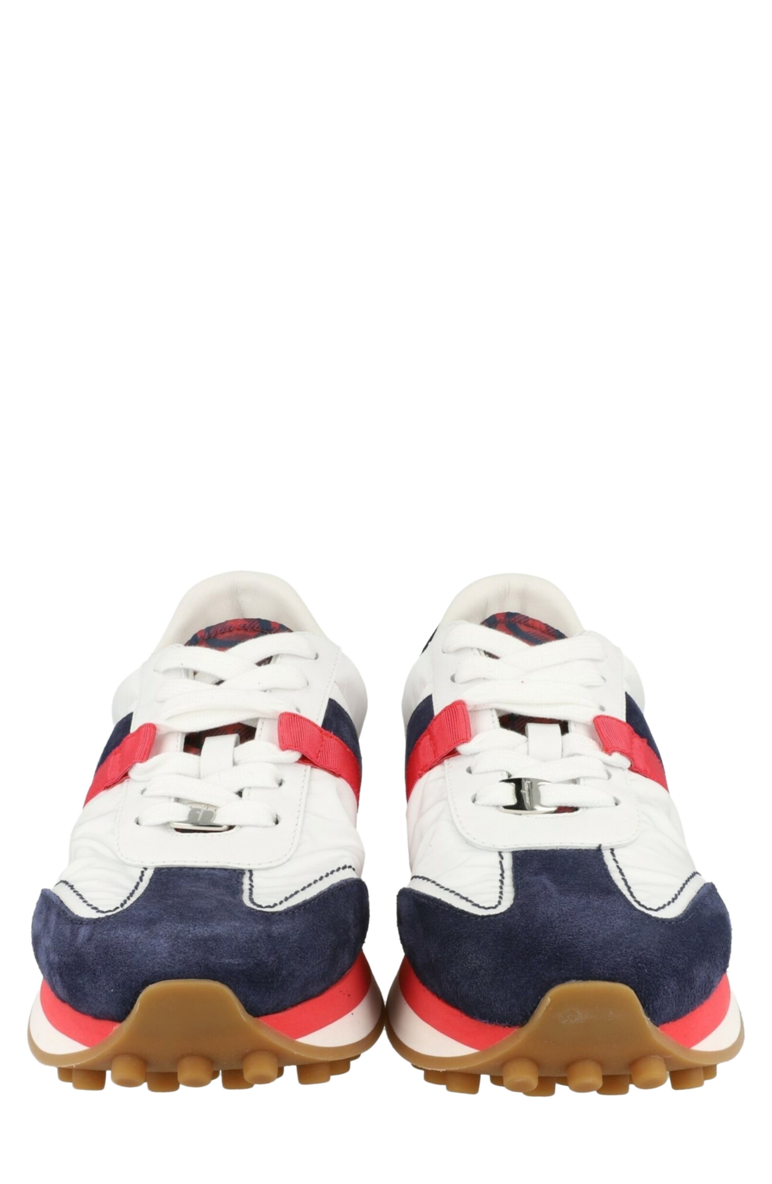 Lulio Low Top Sneaker, Alternate, color, BLUE
