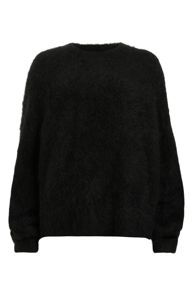 AllSaints Vortex Alpaca Blend Sweater, Alternate, color, 