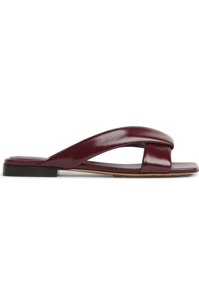 Bottega Veneta Flat Cushion Sandal, Main, color, 2240 Barolo