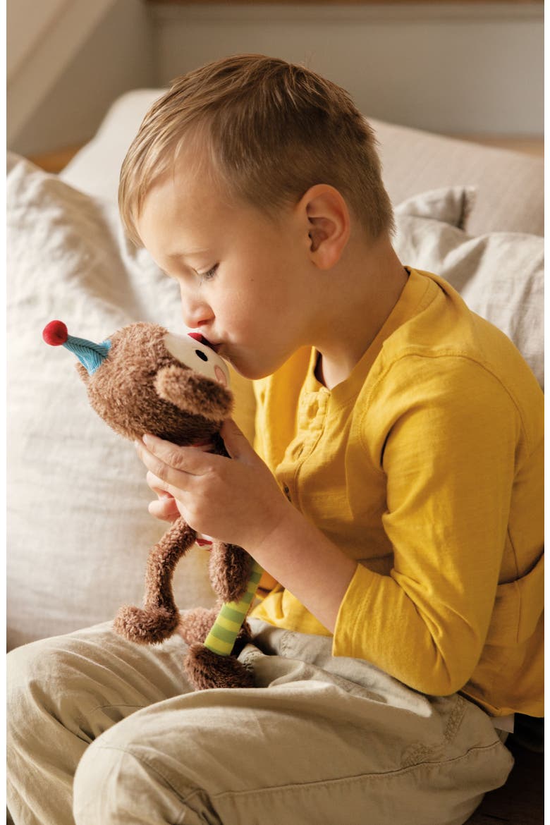 Yuki Monkey Character Book & Plush Set, Alternate, color, Mutli / Turquoise