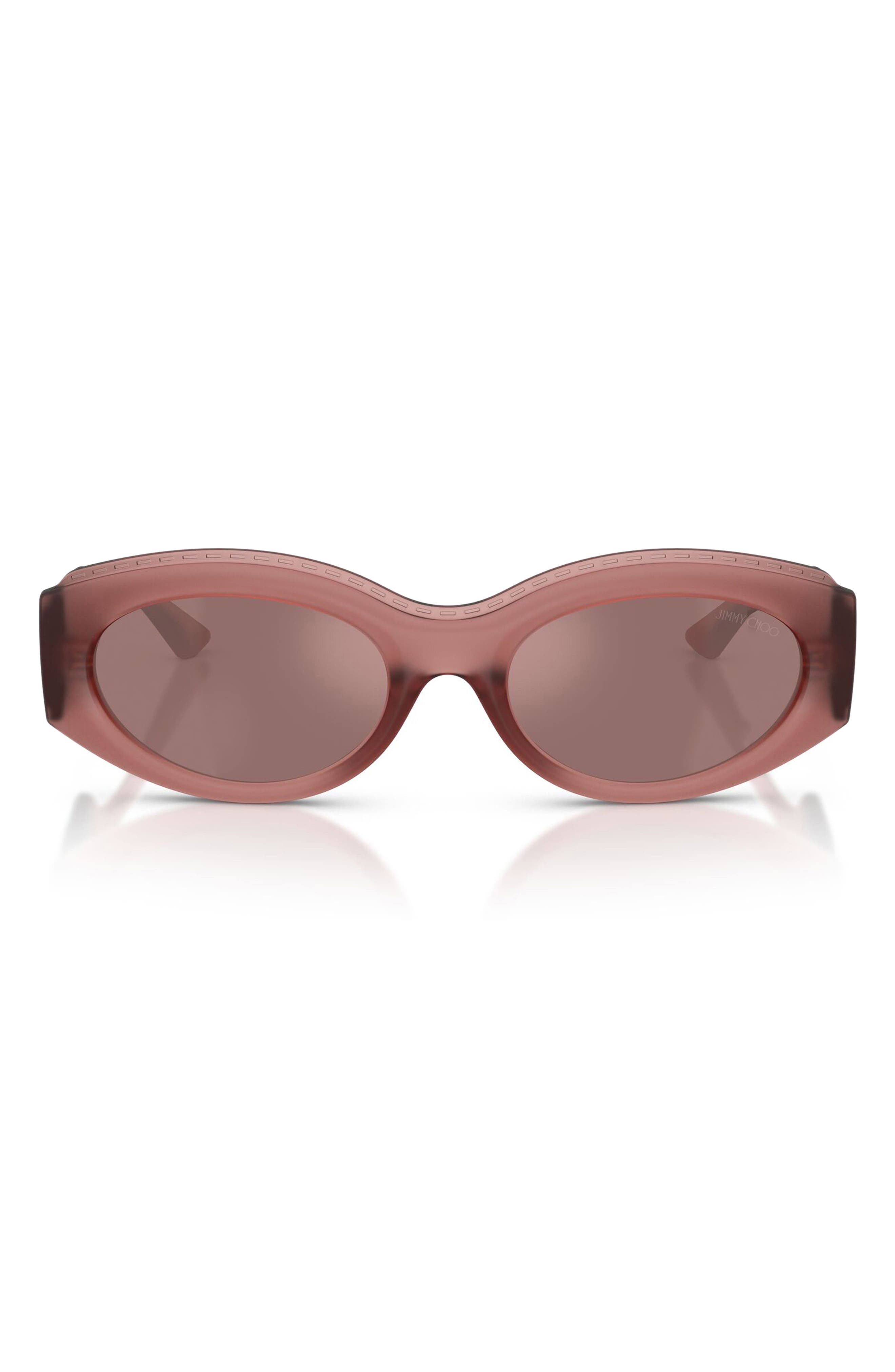 selected TRANSPARENT PINK / BROWN