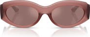 Jimmy Choo 54mm Oval Sunglasses