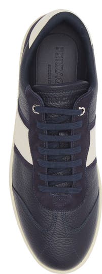 【24AW NEW】FERRAGAMO_men / Achille 1 ロートップ スニーカー Low top sneaker with signature - Men | Ferragamo