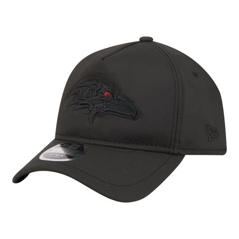 Men's New Era  Black Baltimore Ravens Apex 9FORTY Adjustable Hat