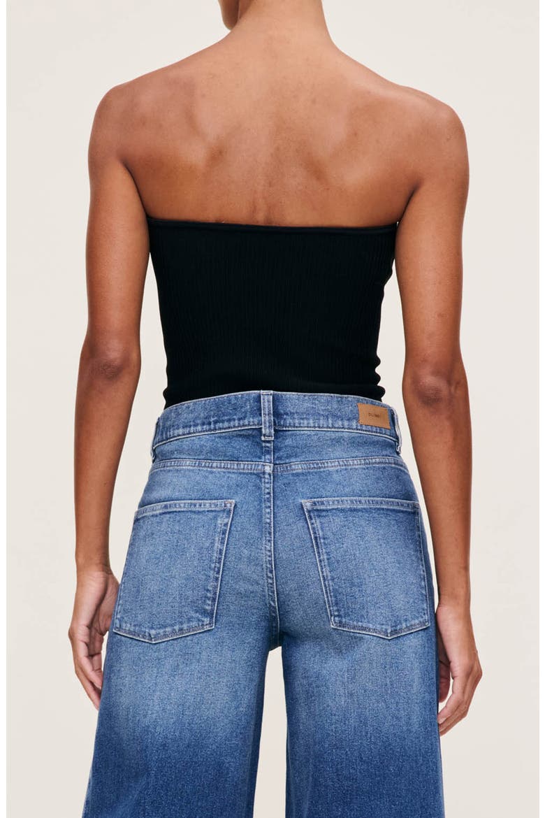 Instasculpt™ Tube Top, Alternate, color, BLACK