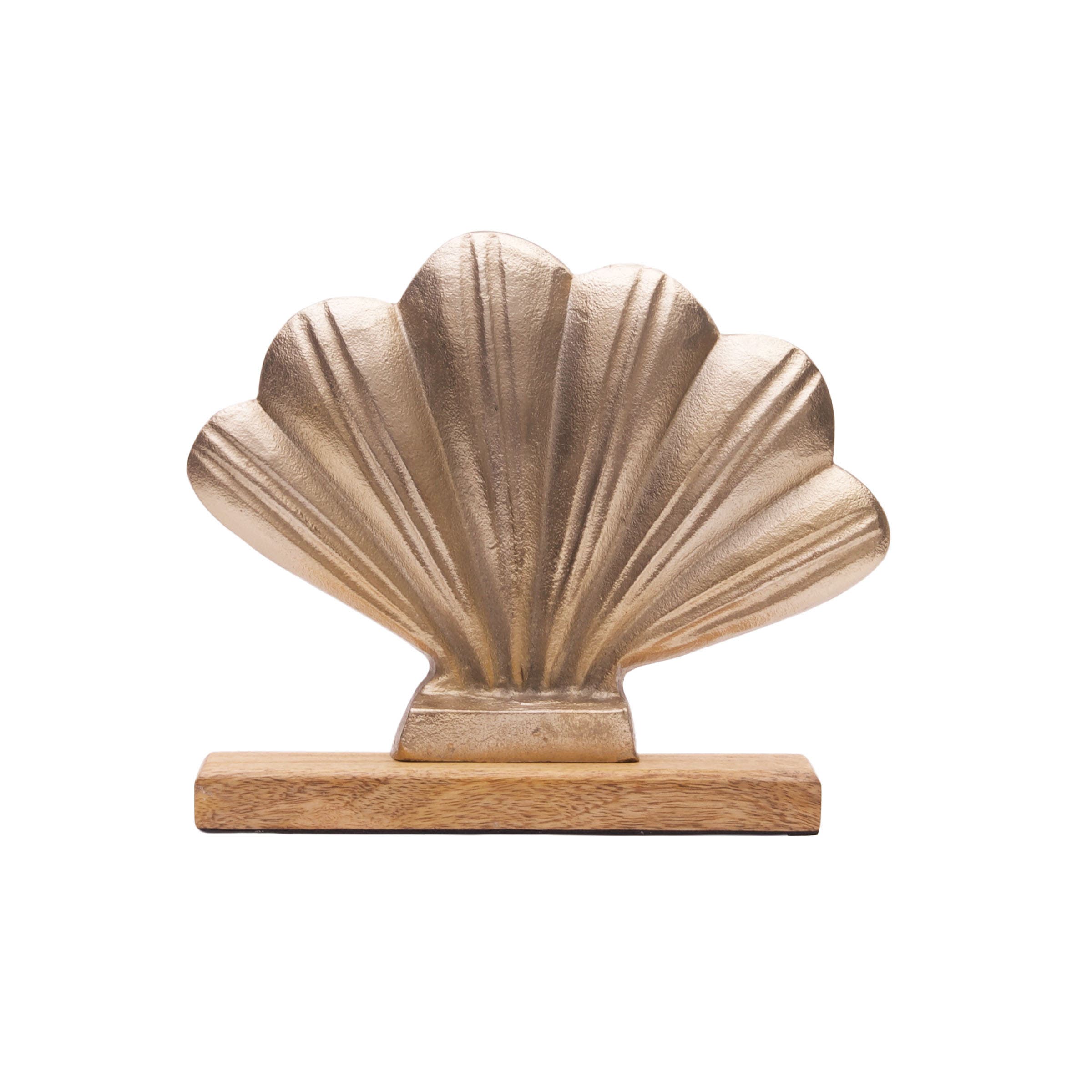 Gallerie II Metal Solid Fan Shell Decorative Figurine | Nordstrom