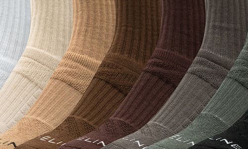 Strideline 8-pack Assorted Crew Socks In Multi
