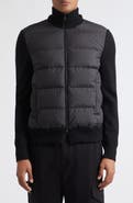 Moncler Wool Puffer Cardigan