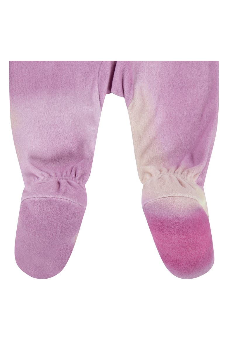 Nike Solarized Microfleece Coverall Footie, Alternate, color, Magic Flamingo