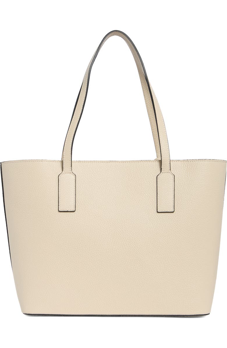 VALENTINO BY MARIO VALENTINO Soho Medallion Leather Tote, Alternate, color, Milk