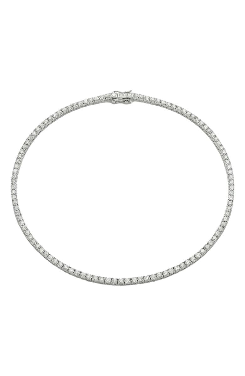 The M Jewelers The Thin Tennis Bracelet, Main, color, Silver
