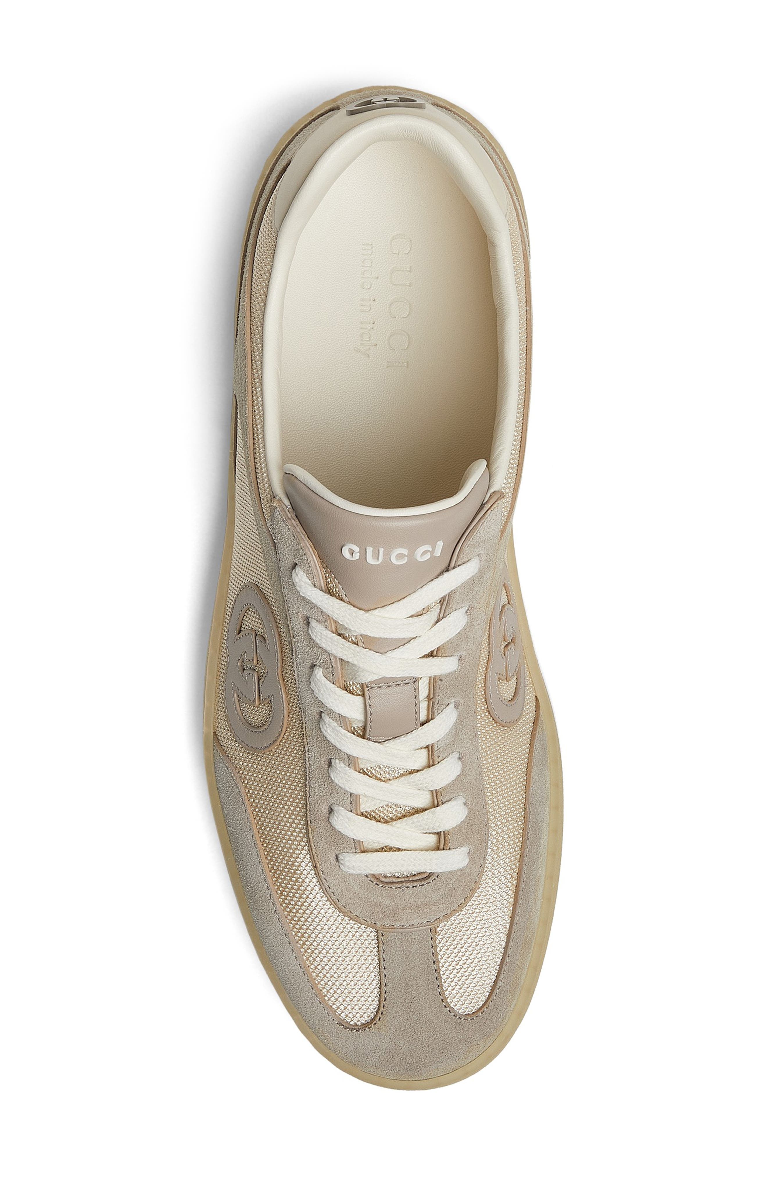 Gucci G74 Logo Sneaker, Alternate, color, Sand