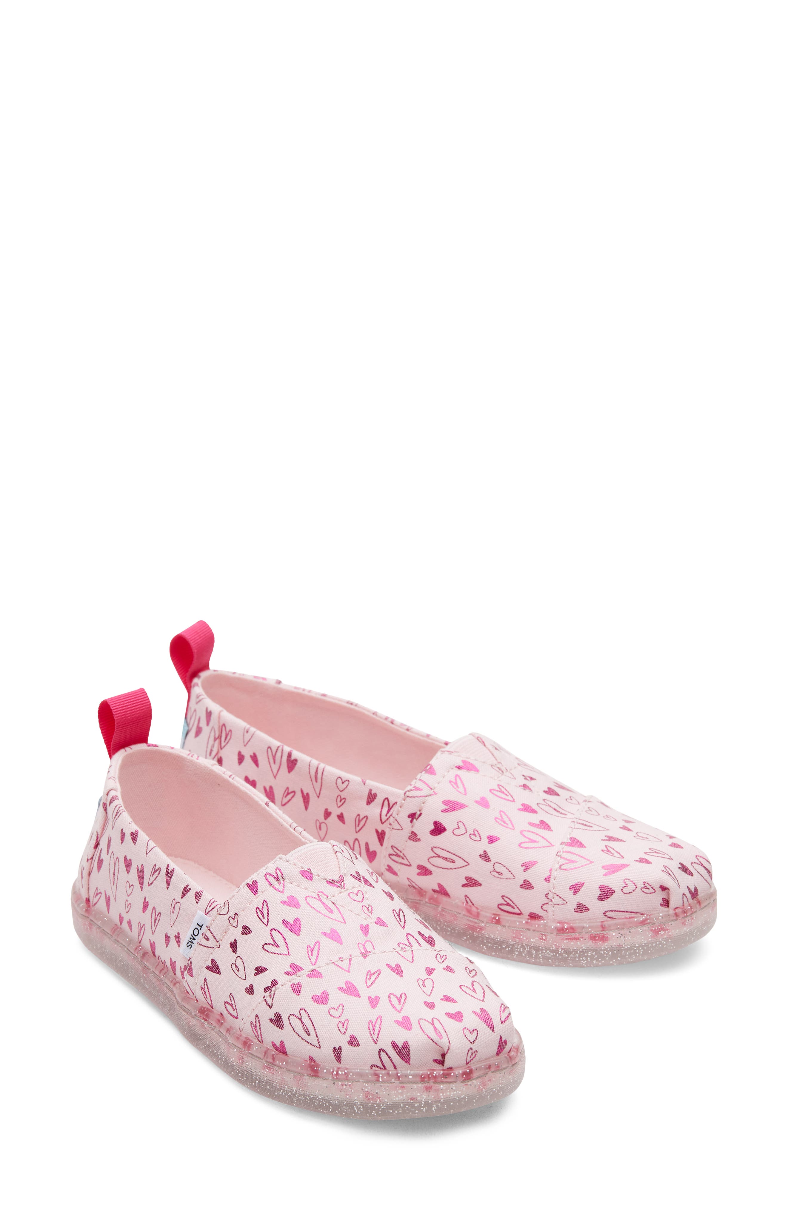 TOMS Kids' Alpargata Slip-On Sneaker, Alternate, color, 