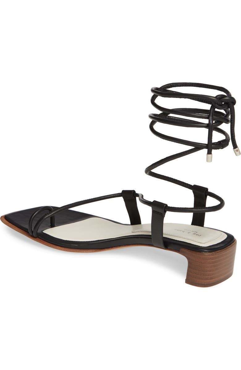 rag & bone Cindy Lace-Up Sandal, Alternate, color,