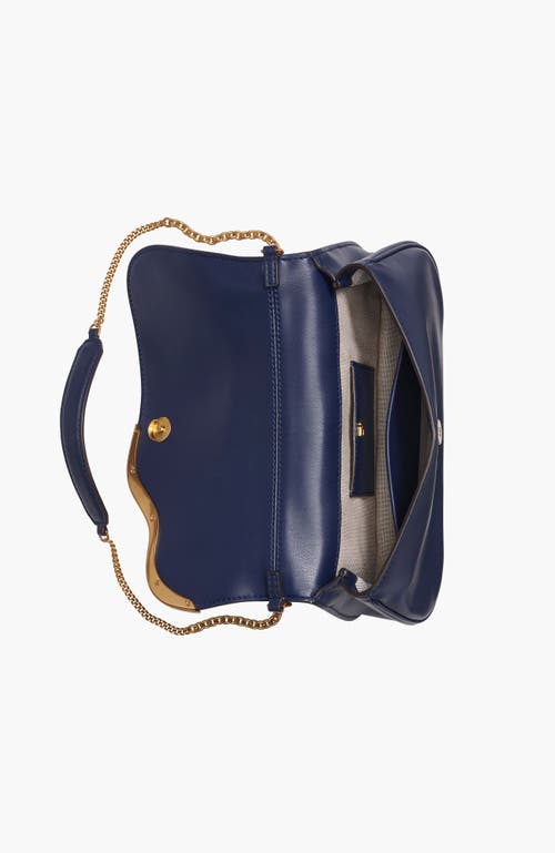 Donna Karan New York Malverne Convertible Clutch In Blue