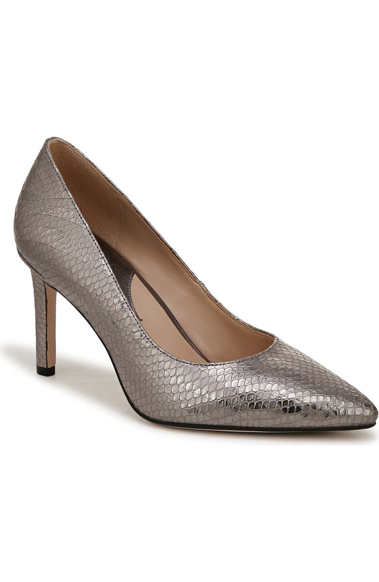 27 EDIT Naturalizer Adele Pointed Toe Pump, Main, color, Silver