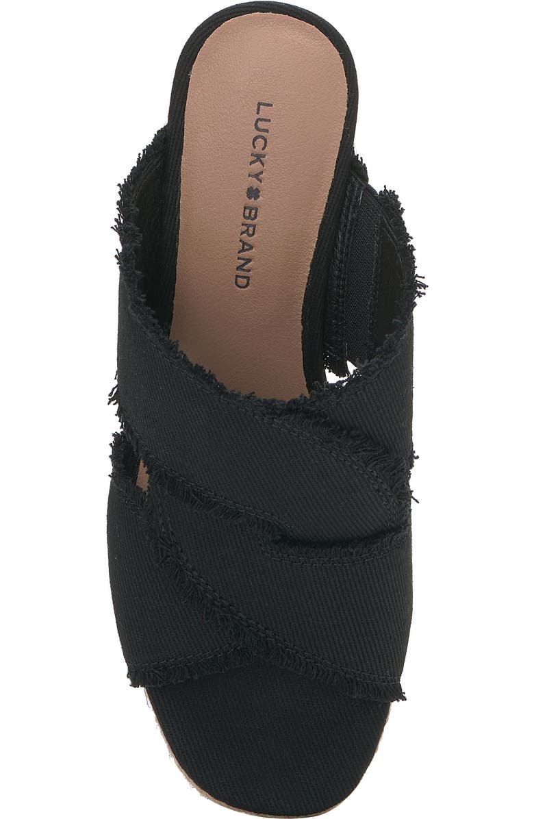 Lucky Brand Madgie Espadrille Wedge Sandal, Alternate, color,