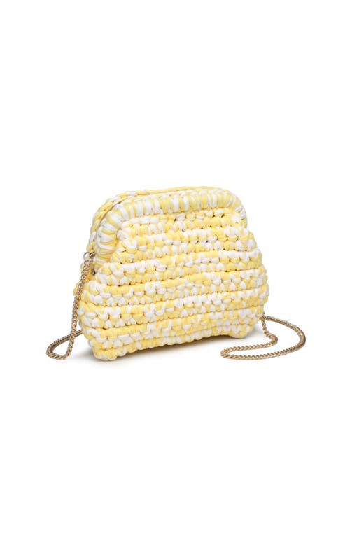 Moda Luxe Raya Clutch In Butter