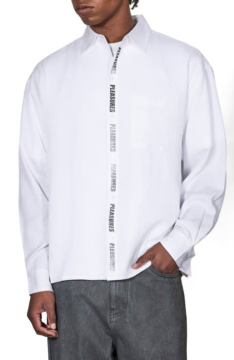 Impact Graphic Button-Up Shirt