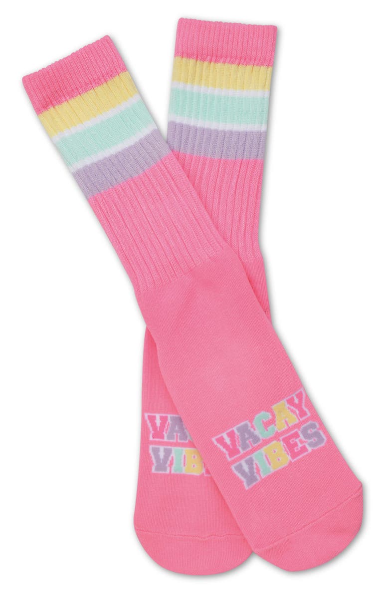 Iscream Kids' Vacay Vibes Party Socks, Main, color,