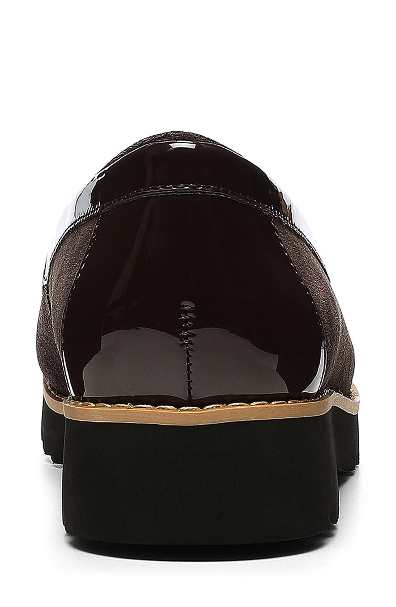 Donald Pliner Clio Slip-on Chunky Loafer, Alternate, color, Dark Brown