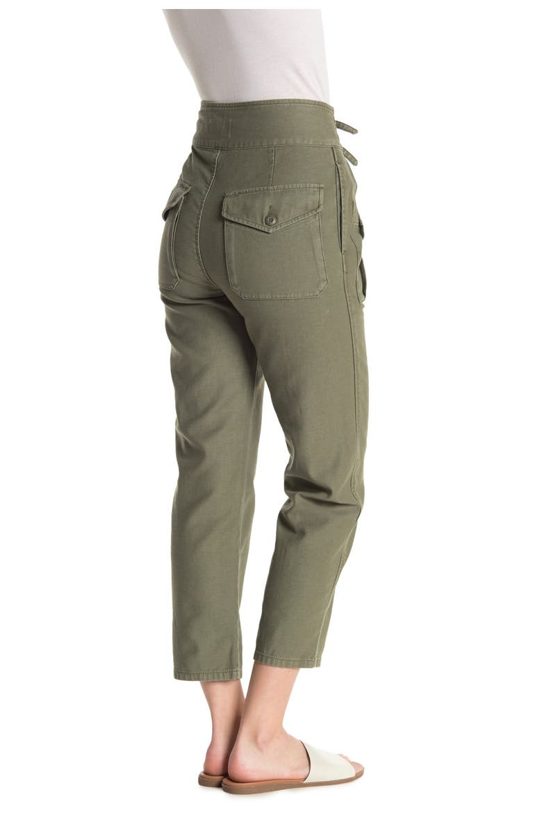 FRAME Utility Service High Waist Crop Pants, Main, color, 
