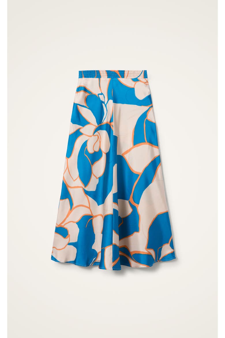 Lungomare Skirt, Alternate, color, Dea Dahlia Blue Petrol