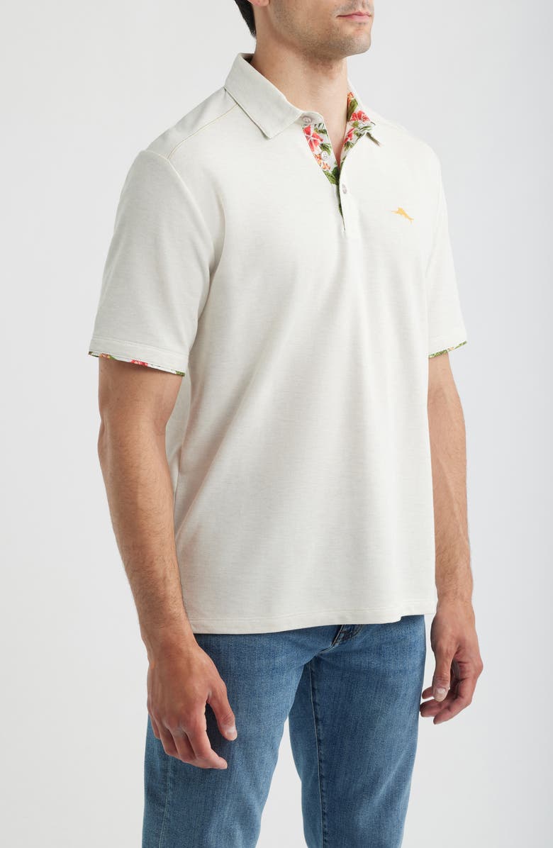 Tommy Bahama Wild Grove 5 O'Clock IslandZone<sup>®</sup> Polo, Alternate, color, Lychee Heather