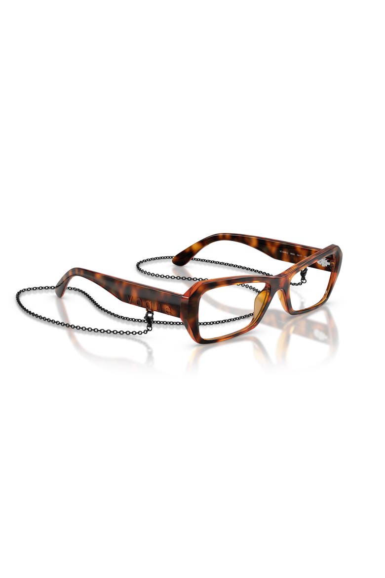 54mm Butterfly optical glasses, Alternate, color, Brown