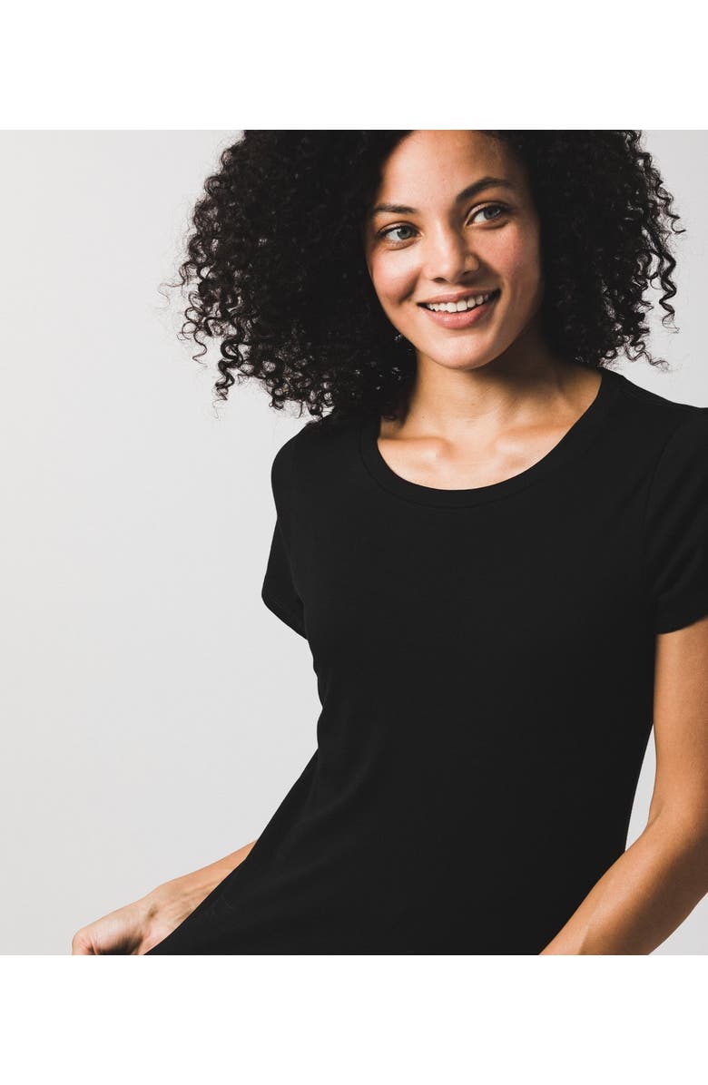 Known Supply Women's Fitted Tee, Main, color, Black