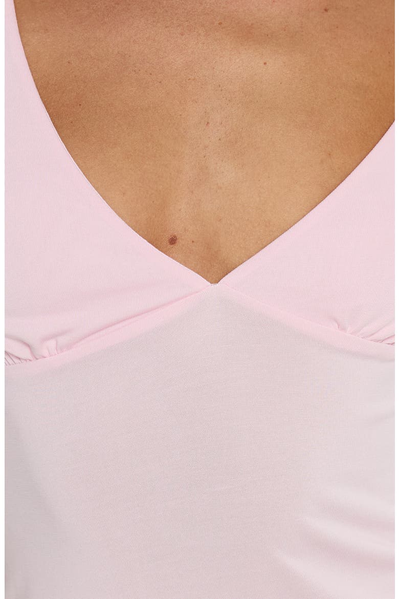 Back to Friends V-Neck Top, Alternate, color, PINK